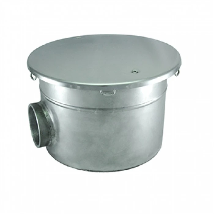 Донный слив 2,5", Д 240 антивихревой (AISI 316L), АС