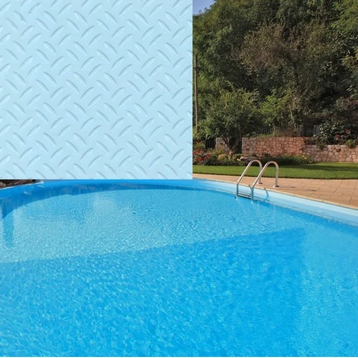 Пленка для бассейна Classic Non-Slip Light Blue (голубой) Elbtal Plastics (ширина 165 см)