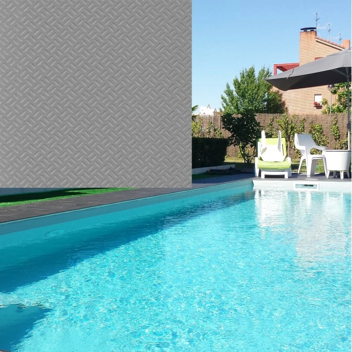 Пленка для бассейна Classic Non-Slip Light Grey (светлый серый) Elbtal Plastics (ширина 165 см)