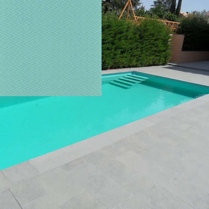 Пленка для бассейна Classic Non-Slip Turquoise (бирюза) Elbtal Plastics (ширина 165 см)