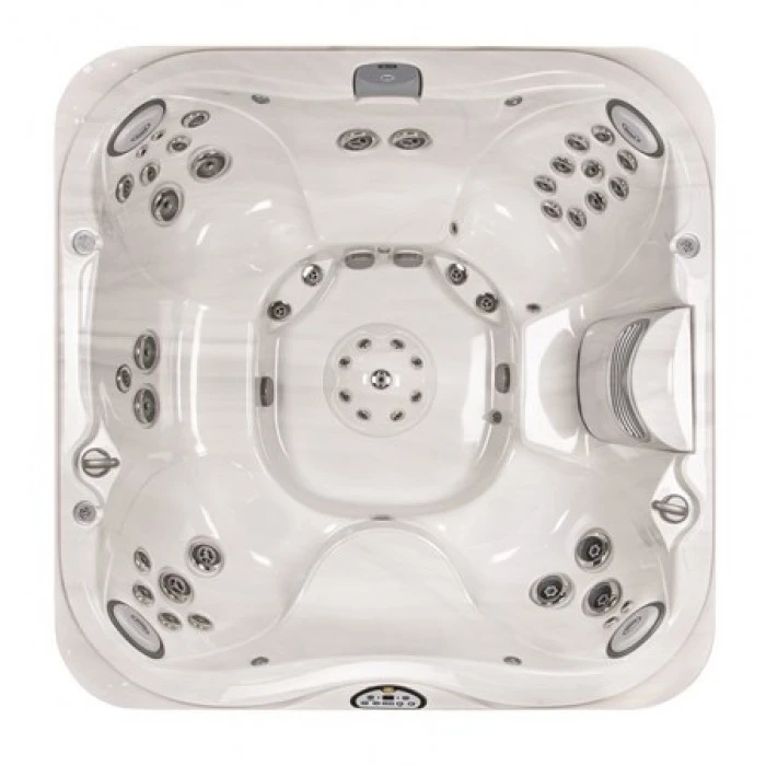Jacuzzi СПА бассейн Platinum 231x231x97см J-385NEW(обрамлен. Roasted Chesnut)