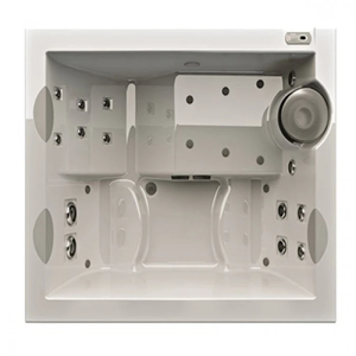 Jacuzzi СПА бассейн White 190x150x80 см Unique (без обшивки)