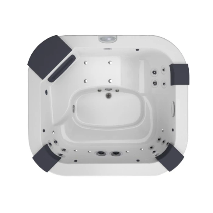 Jacuzzi СПА бассейн White 215x190x80см Delos Pro(без обшивки,с нагреват. 3кВт)