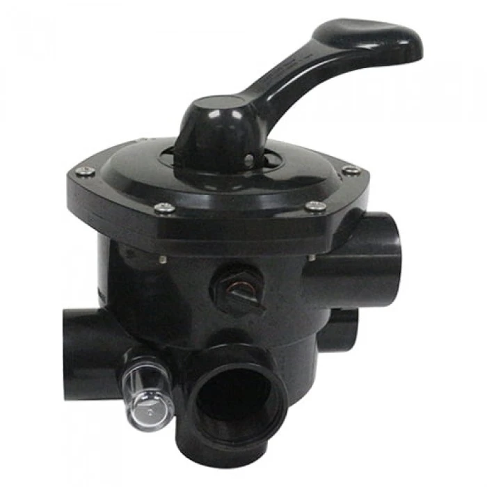 Клапан 6-поз. 1,5" боковой для фильтров серий MAX, SP, S, SMG, SR (black)