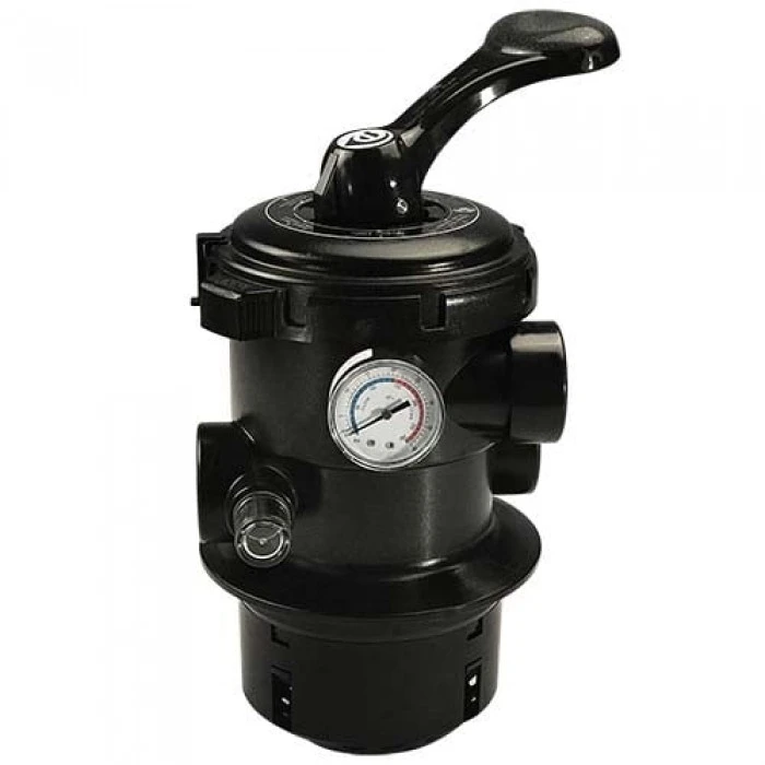 Клапан 6-поз. 1,5" верхний для фильтров серий MFV, T, TMG (500/650), (black) Emaux