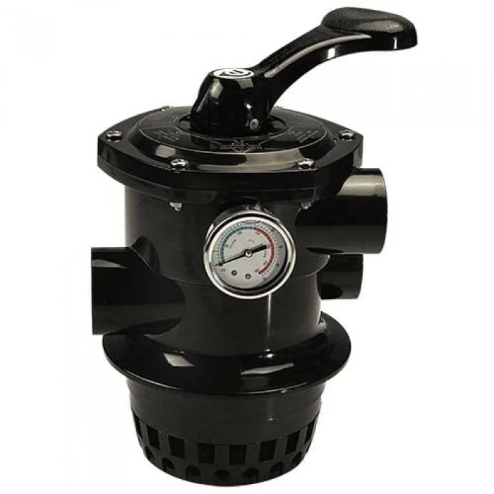 Клапан 6-поз. 1,5" верхний для фильтров серий V, P (black) Emaux