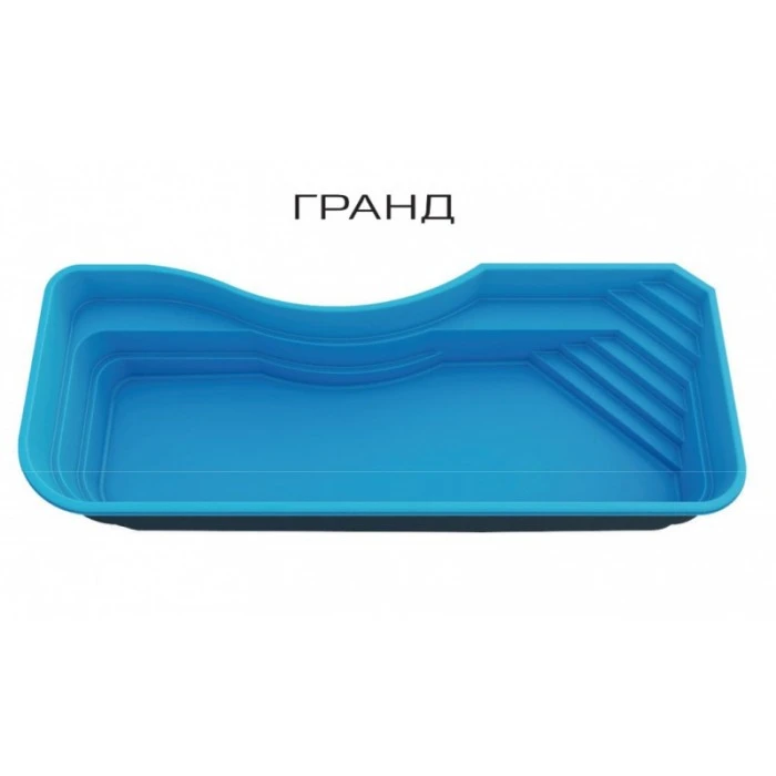 Композитный бассейн Гранд Ecoline 9,0x3,6x1,3-1,8
