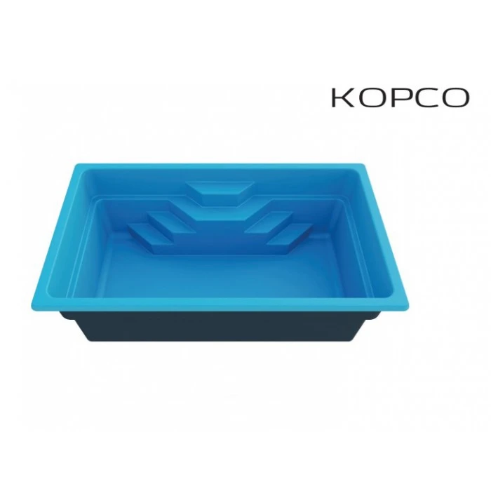 Композитный бассейн Корсо Ecoline 5,0x3,0x1,5