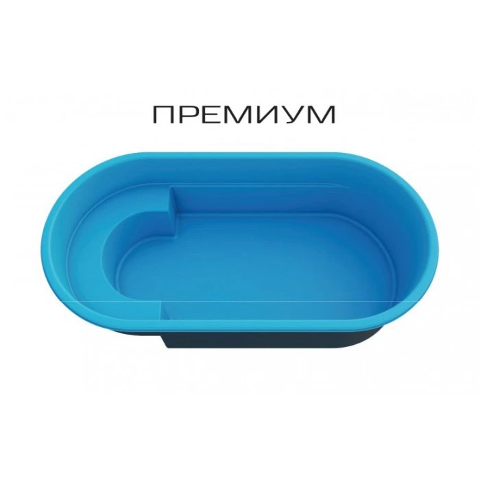 Композитный бассейн Премиум Ecoline 5,0x2,5x1,3
