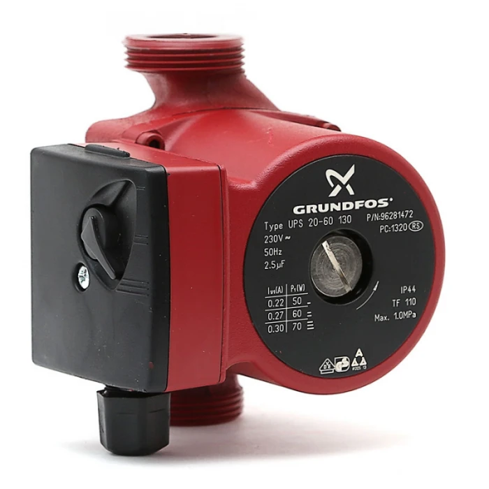 Насос Grundfos UPS 25-60, 130 мм