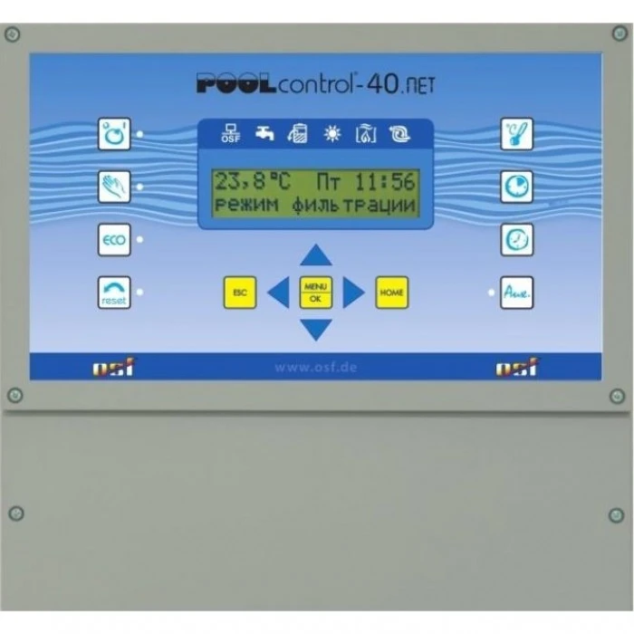 Блок управления фильтрацией PC-40-NET с доступом через интернет