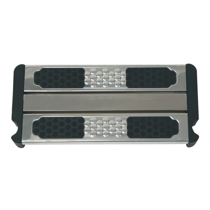 Ступень двойная из нержавеющей стали лестниц SPECIAL OVERFLOW AISI-316 Flexinox