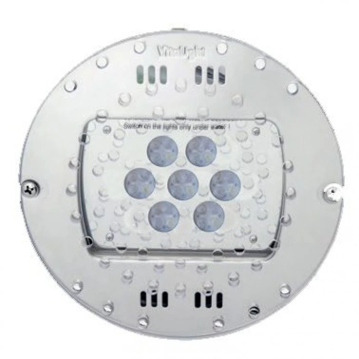 Прожектор донный 28/4 Power LED 3.0, 24В DC, круг 230 мм, V4A, RGBW, 5 м каб. 2x1,5 мм2, BZ для соленой воды (плитка)