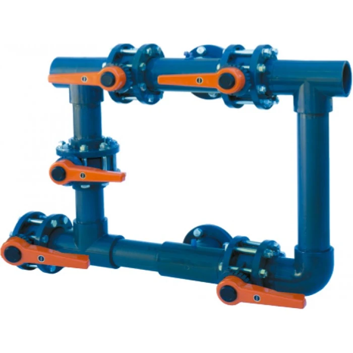 Пятивентильная группа 200 -200 мм PVC-U