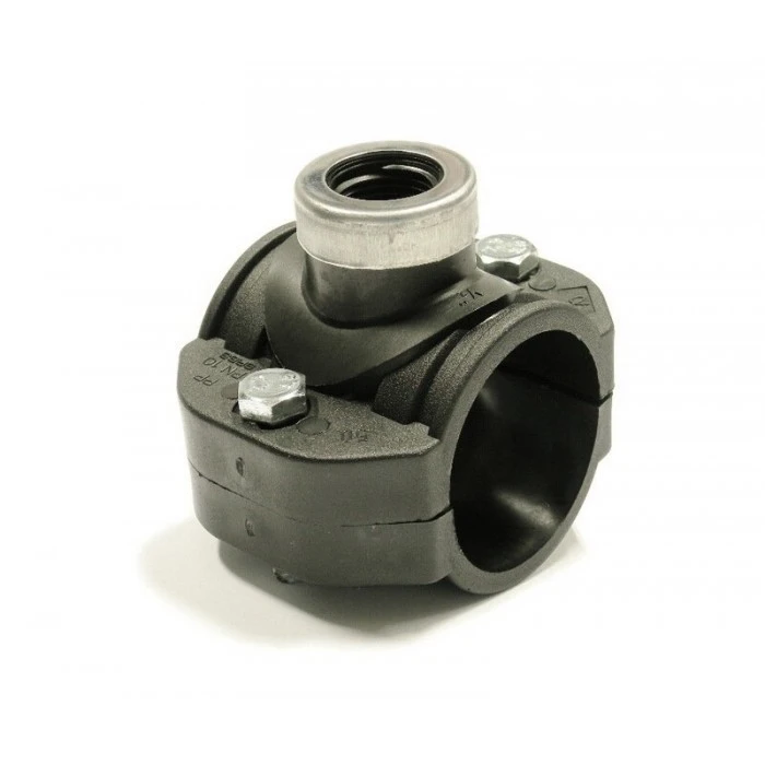 Держатель датчика/клапана зажимной DN50 - 1/2", ПП, усиленный