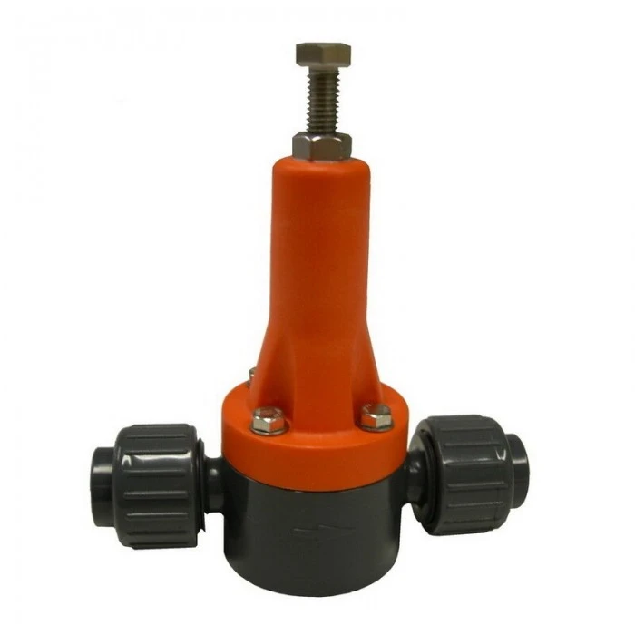 Перепускной (редукц.) клапан до 250л/ч PVC-EPDM/PTFE,3/8" Gf