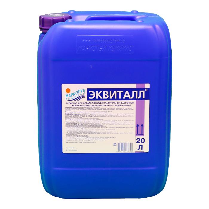 Эквиталл жидкий коагулянт, канистра 20л.