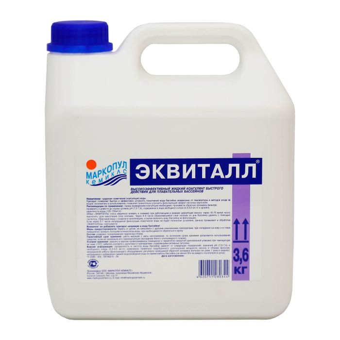Эквиталл жидкий коагулянт, канистра 3л