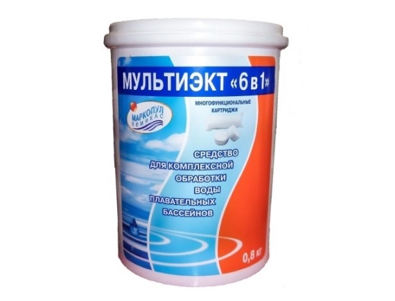 МУЛЬТИЭКТ, "6 в 1", картриджи 0.8 кг