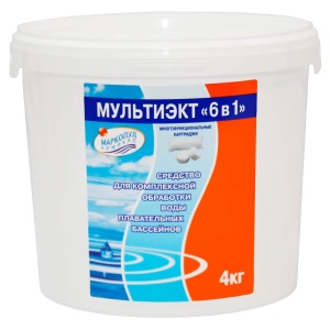 МУЛЬТИЭКТ, "6 в 1", картриджи 4кг